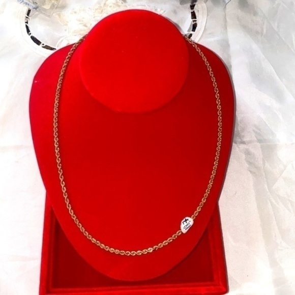 - Gold chain unisex 14K yellow gold new - Picture 2 of 6